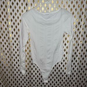 NWOT Free people intimately white bodysuit size XXS￼